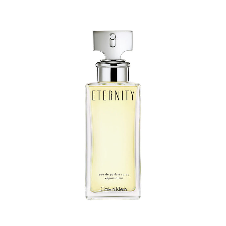 ETERNITY (for women) • Calvin Klein • 100 ml • Eau de parfum pour femme, vaporisateur/spray  Scentia : Parfums et fragrances