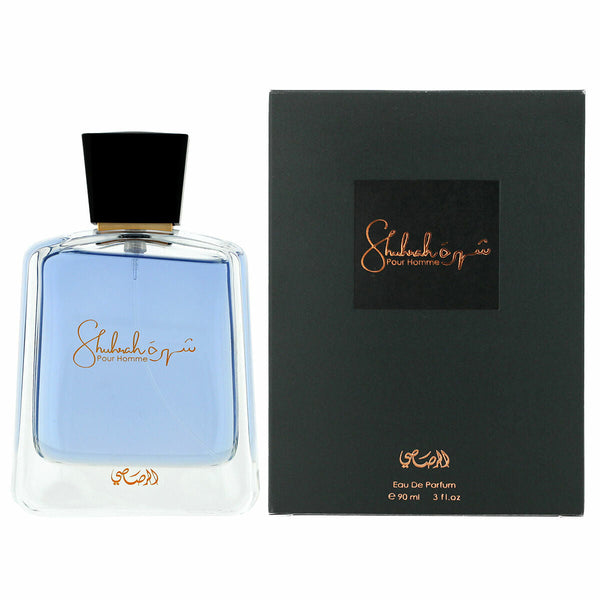 Shuhrah pour Homme • RASASI • 90 ml • Eau de parfum pour homme, vaporisateur/spray  Scentia : Parfums et fragrances