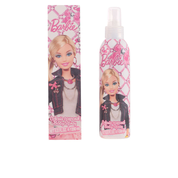 Barbie - Spray corps • AIR-VAL • 200 ml • Brume corporelle d'Eau de Cologne/Body spray pour enfants  Scentia : Parfums et fragrances