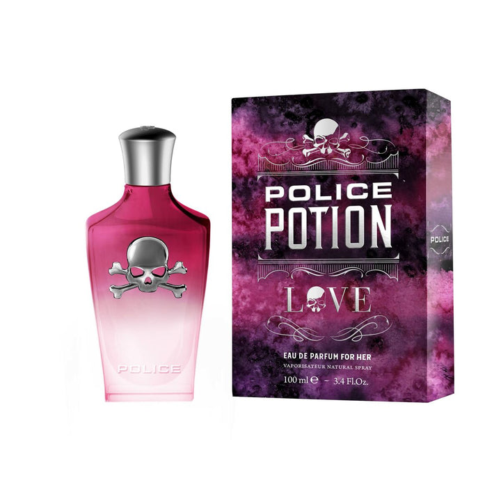 POTION LOVE (pour femme/for women) • POLICE • 100 ml • Eau de parfum pour femme, vaporisateur/natural spray  Scentia : Parfums et fragrances