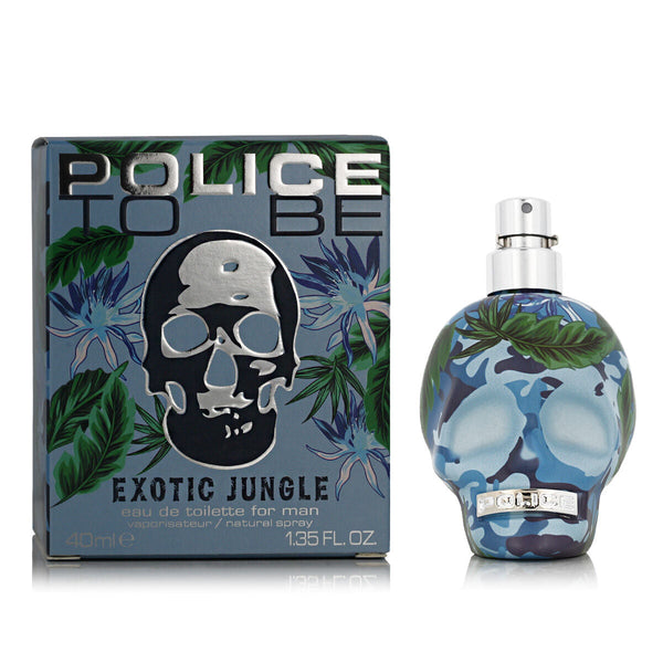 TO BE EXOTIC JUNGLE for man • POLICE • 40 ml • Eau de toilette pour homme  Scentia : Parfums et fragrances