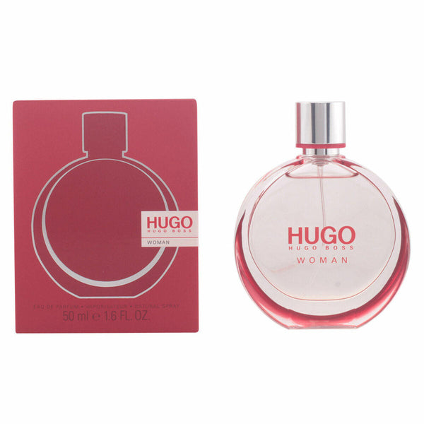 HUGO WOMAN • HUGO / HUGO BOSS • 50 ml • Eau de parfum pour femme, vaporisateur/natural spray  Scentia : Parfums et fragrances