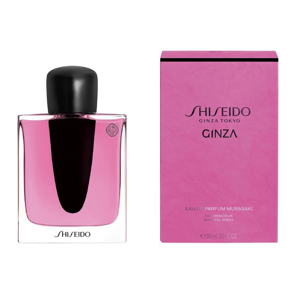GINZA - EAU DE PARFUM MURASAKI • SHISEIDO - GINZA, Tokyo • 90 ml • Eau de parfum pour femme, VEGAN, vaporisateur/natural spray  Scentia : Parfums et fragrances