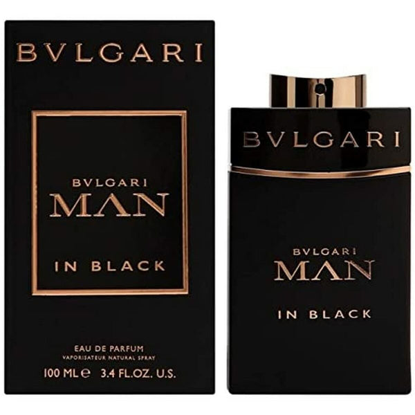 IN BLACK - EAU DE PARFUM • BVLGARI MAN (BULGARI MAN) • 100 ml • Eau de parfum pour homme, vaporisateur/natural spray  Scentia : Parfums et fragrances