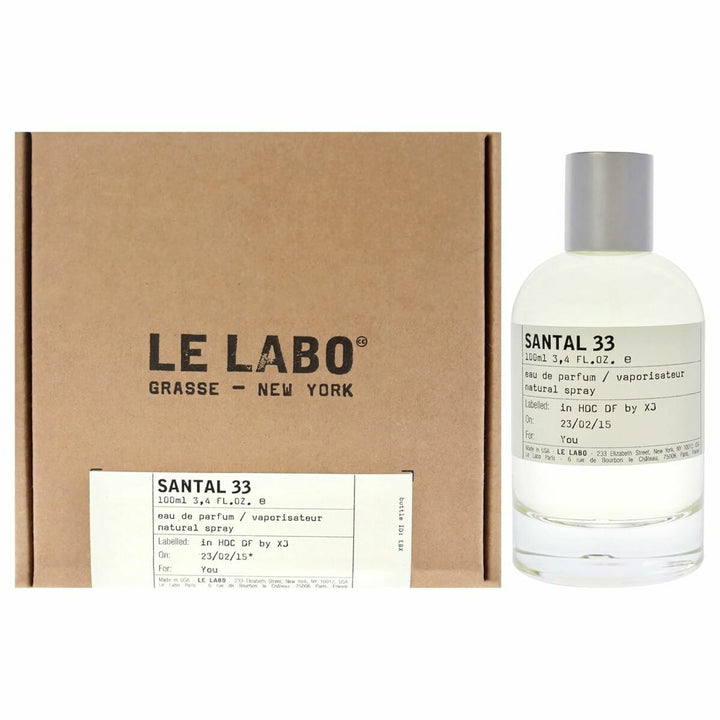 Parfum Unisexe Le Labo SANTAL 33  Scentia : Parfums et fragrances