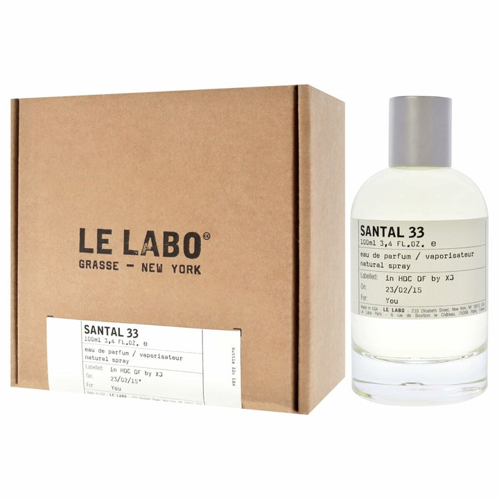 Parfum Unisexe Le Labo SANTAL 33  Scentia : Parfums et fragrances