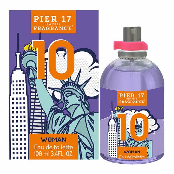 10 • PIER 17 FRAGRANCE New York • 100 ml • Eau de toilette pour femme, vaporisateur/spray  Scentia : Parfums et fragrances
