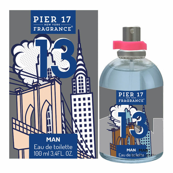 13 • PIER 17 FRAGRANCE New York • 100 ml • Eau de toilette pour homme, vaporisateur/spray  Scentia : Parfums et fragrances