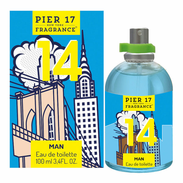 14 • PIER 17 FRAGRANCE New York • 100 ml • Eau de toilette pour homme, vaporisateur/spray  Scentia : Parfums et fragrances