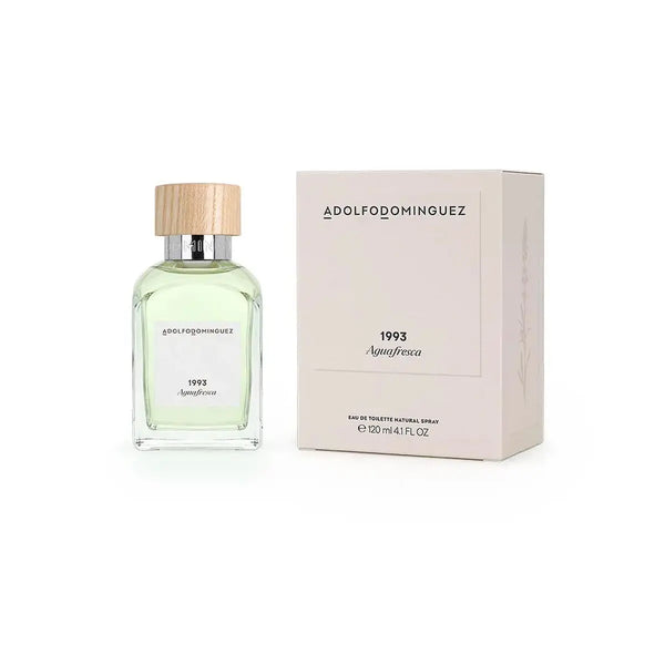 1993 - Agua fresca • ADOLFO DOMINGUEZ • 120 ml • Eau de toilette pour homme, vaporisateur/natural spray  Scentia : Parfums et fragrances
