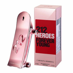 212 HEROES FOREVER YOUNG (for her) • CAROLINA HERRERA New York • 80 ml • Eau de parfum pour femme, vaporisateur/natural spray  Scentia : Parfums et fragrances