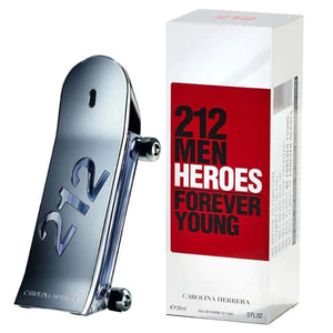 212 MEN HEROES FOREVER YOUNG • CAROLINA HERRERA New York • Eau de toilette pour homme  Scentia : Parfums et fragrances