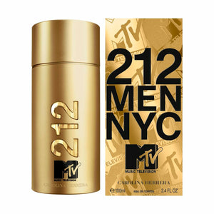 212 MEN NYC MTV Limited Edition • CAROLINA HERRERA New York • 100 ml • Eau de toilette pour homme  Scentia : Parfums et fragrances