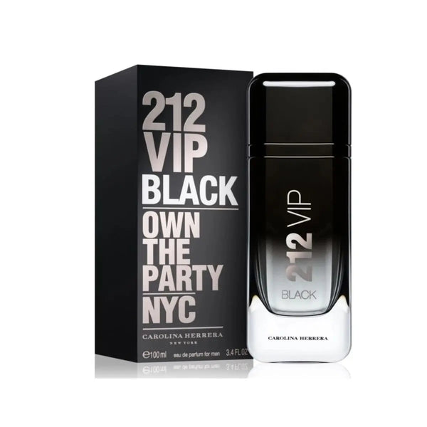 212 VIP BLACK NYC - OWN THE PARTY • CAROLINA HERRERA New York • 100 ml • Eau de parfum pour homme, vaporisateur/natural spray  Scentia : Parfums et fragrances