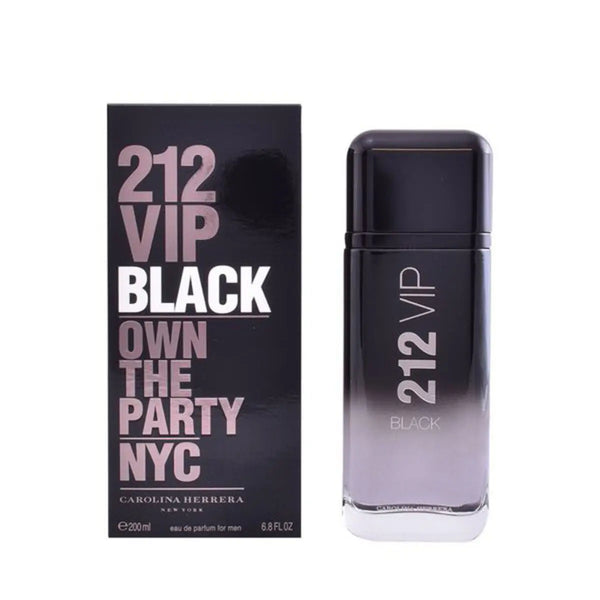 212 VIP BLACK NYC - OWN THE PARTY • CAROLINA HERRERA New York • Eau de parfum pour homme, natural spray, 200 ml  Scentia : Parfums et fragrances