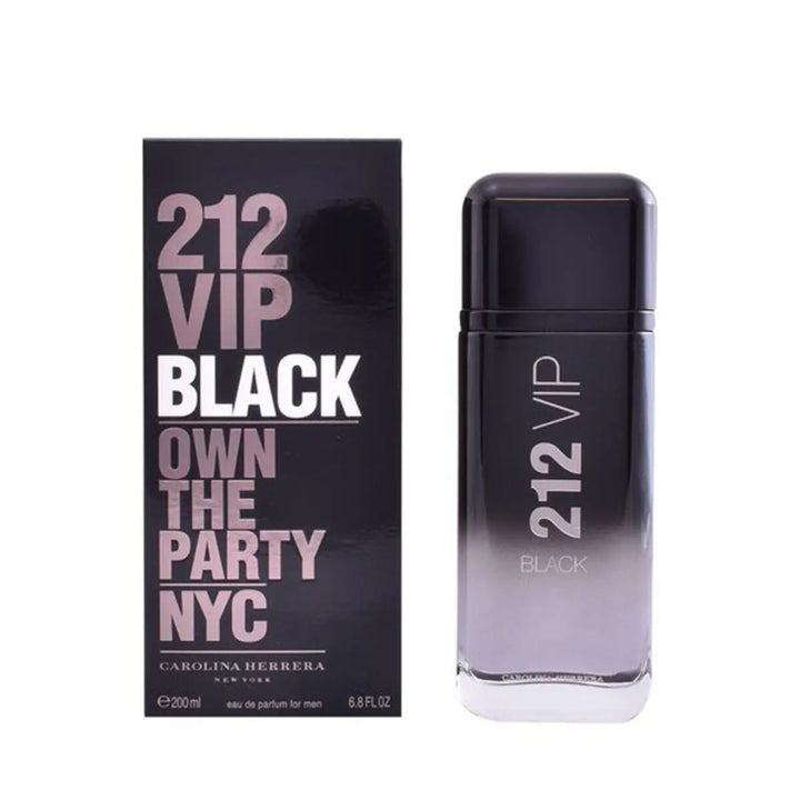 212 VIP BLACK NYC - OWN THE PARTY • CAROLINA HERRERA New York • Eau de parfum pour homme, natural spray, 200 ml  Scentia : Parfums et fragrances
