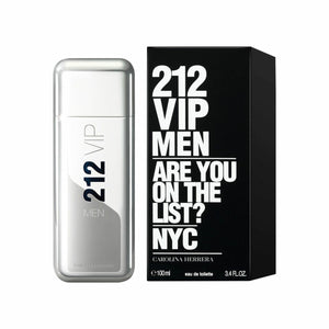 212 VIP MEN NYC - ARE YOU ON THE LIST? • CAROLINA HERRERA New York • 100 ml • Eau de toilette pour homme, vaporisateur/natural spray  Scentia : Parfums et fragrances