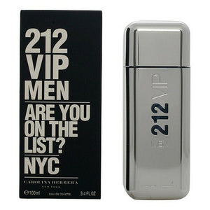 212 VIP MEN NYC - ARE YOU ON THE LIST? • CAROLINA HERRERA New York • 100 ml • Eau de toilette pour homme, vaporisateur/natural spray  Scentia : Parfums et fragrances