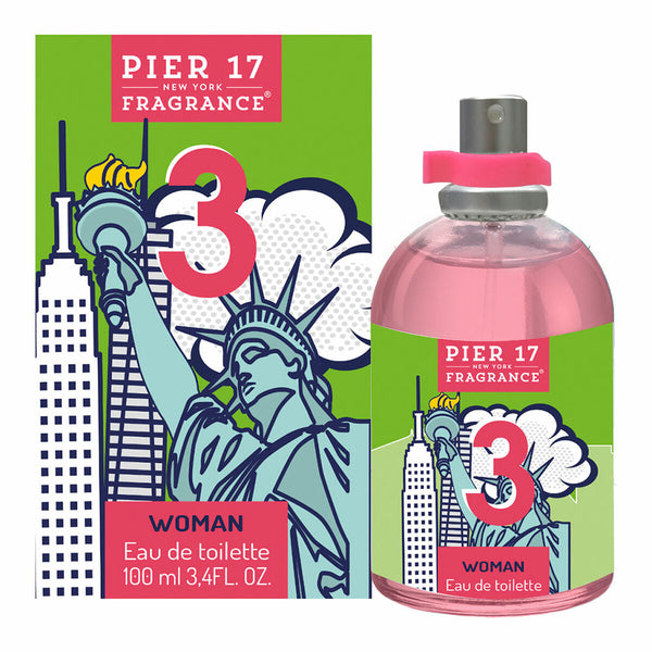 3 • PIER 17 FRAGRANCE New York • 100 ml • Eau de toilette pour femme, vaporisateur/spray  Scentia : Parfums et fragrances