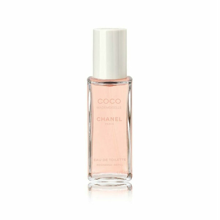 COCO MADEMOISELLE - EAU DE TOILETTE • CHANEL, Paris • 50 ml (rechargeable) • Eau de toilette pour femme, vaporisateur/spray rechargeable  Scentia : Parfums et fragrances