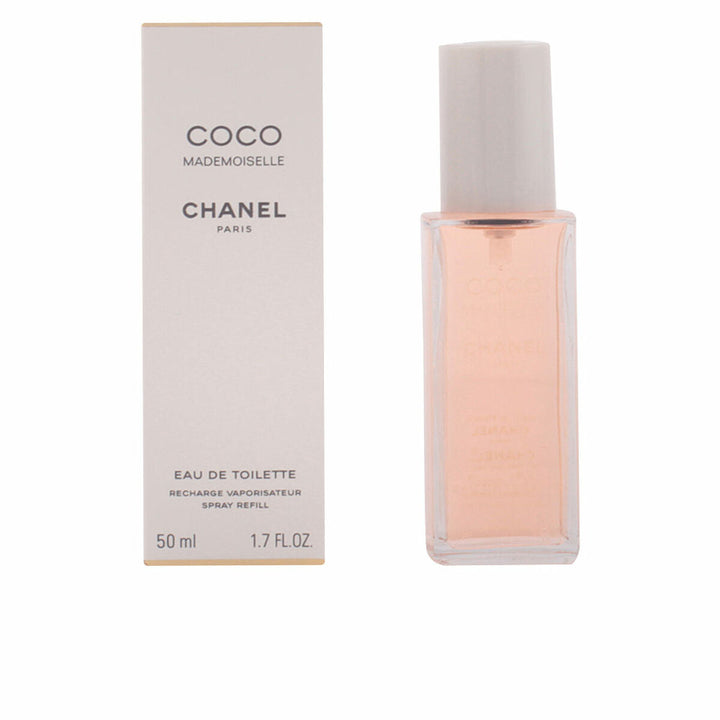 COCO MADEMOISELLE - EAU DE TOILETTE • CHANEL, Paris • 50 ml (rechargeable) • Eau de toilette pour femme, vaporisateur/spray rechargeable  Scentia : Parfums et fragrances