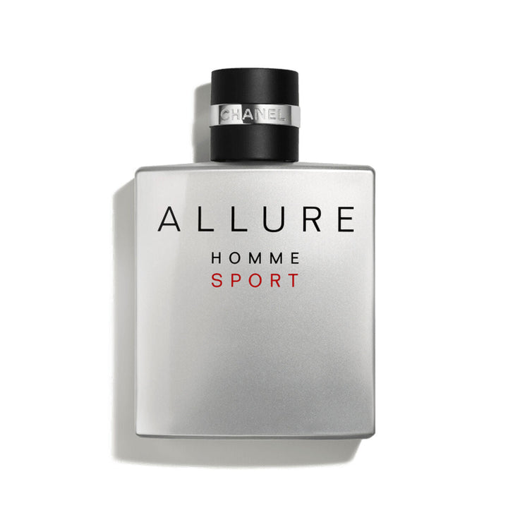 ALLURE HOMME SPORT - EAU DE TOILETTE • CHANEL, Paris • 100 ml • Eau de toilette pour homme, vaporisateur/spray  Scentia : Parfums et fragrances