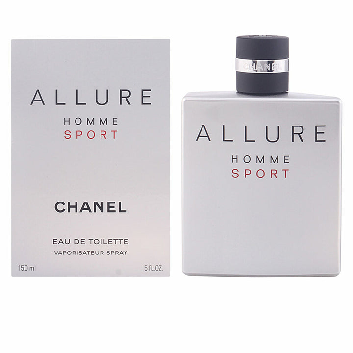 ALLURE HOMME SPORT - EAU DE TOILETTE • CHANEL, Paris • 150 ml • Eau de toilette pour homme, vaporisateur/spray  Scentia : Parfums et fragrances
