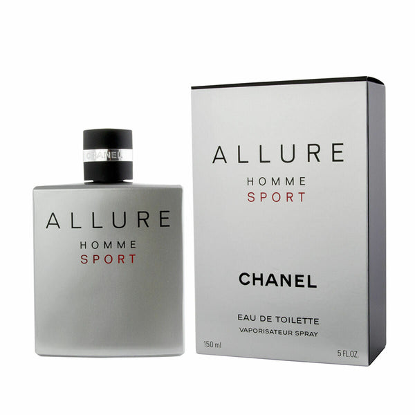 ALLURE HOMME SPORT - EAU DE TOILETTE • CHANEL, Paris • 150 ml • Eau de toilette pour homme, vaporisateur/spray  Scentia : Parfums et fragrances