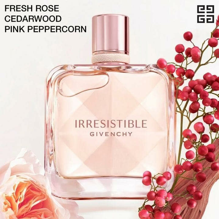 IRRESISTIBLE EAU DE TOILETTE FRAICHE • GIVENCHY Paris • 80 ml • Eau de toilette pour femme  Scentia : Parfums et fragrances