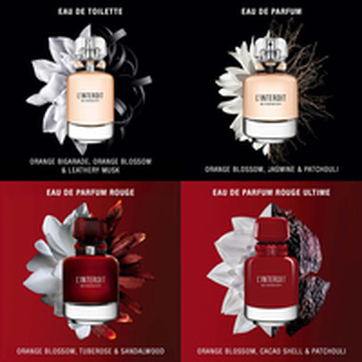 L'INTERDIT - EAU DE PARFUM ROUGE ULTIME • GIVENCHY Paris • 35 ml • Eau de parfum pour femme, vaporisateur/spray  Scentia : Parfums et fragrances