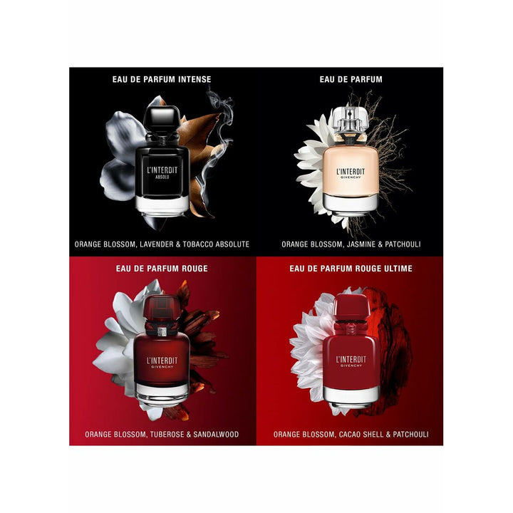 L'INTERDIT ABSOLU INTENSE • GIVENCHY Paris • 50 ml • Eau de parfum intense pour femme  Scentia : Parfums et fragrances