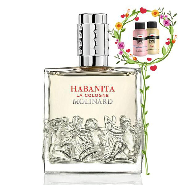 HABANITA - LA COLOGNE • MOLINARD, 1849 Grasse • 75 ml • Eau de toilette unisexe, vaporisateur/spray  Scentia : Parfums et fragrances