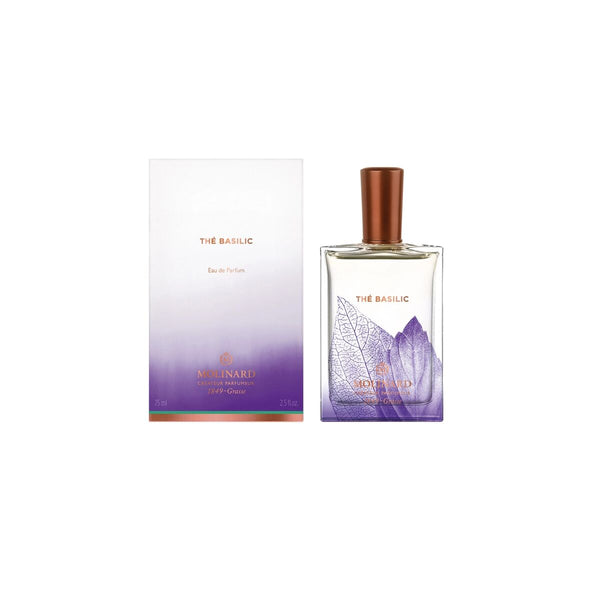 THÉ BASILIC • MOLINARD, 1849 Grasse • 75 ml • Eau de parfum pour femme, vaporisateur/spray  Scentia : Parfums et fragrances