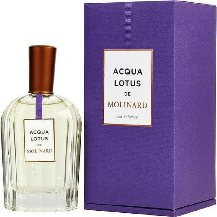 ACQUA LOTUS • MOLINARD, 1849 Grasse • 90 ml • Eau de parfum unisexe, vaporisateur/spray  Scentia : Parfums et fragrances