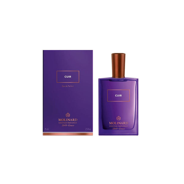 CUIR (Leather) • MOLINARD, 1849 Grasse • 75 ml • Eau de parfum pour femme/unisexe, vaporisateur/spray  Scentia : Parfums et fragrances