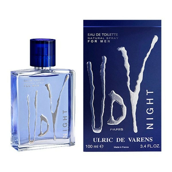 UDV NIGHT • ULRIC DE VARENS (UDV) • 100 ml • Eau de toilette pour homme, vaporisateur/natural spray  Scentia : Parfums et fragrances