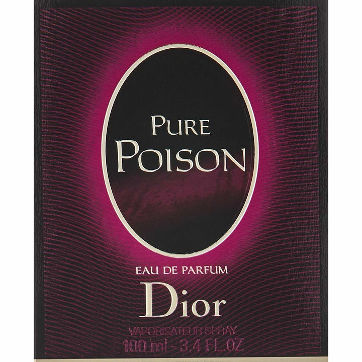 PURE POISON • Christian Dior, PARIS • 100 ml • Eau de parfum pour femme  Scentia : Parfums et fragrances