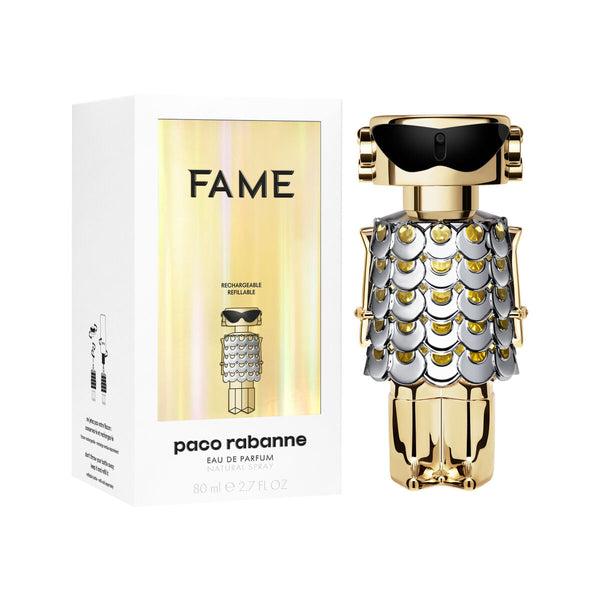FAME • paco rabanne • 80 ml (rechargeable) • Eau de parfum pour femme, vaporisateur/natural spray rechargeable  Scentia : Parfums et fragrances
