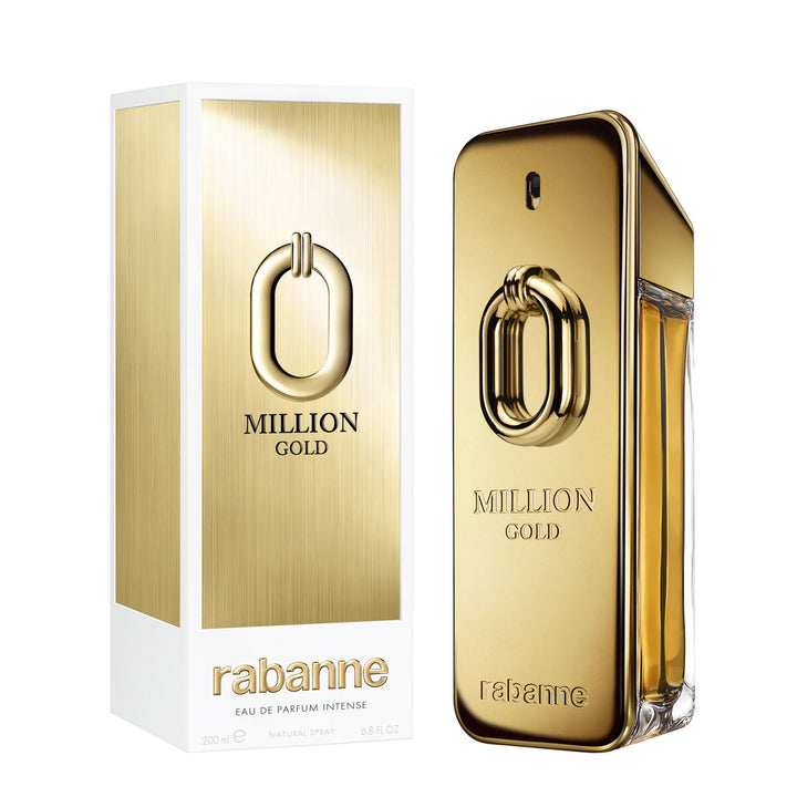MILLION GOLD INTENSE (pour homme/for him) • paco rabanne • 200 ml • Eau de parfum intense pour homme, vaporisateur/natural spray  Scentia : Parfums et fragrances