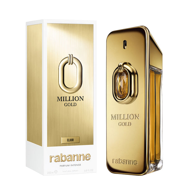 MILLION GOLD ELIXIR • paco rabanne • 200 ml • PARFUM INTENSE pour homme  Scentia : Parfums et fragrances