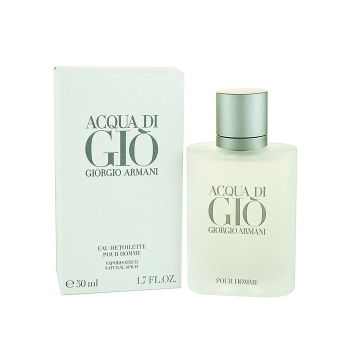 ACQUA DI GIO - EAU DE TOILETTE • GIORGIO ARMANI • 50 ml • Eau de toilette pour homme, vaporisateur spray  Scentia : Parfums et fragrances