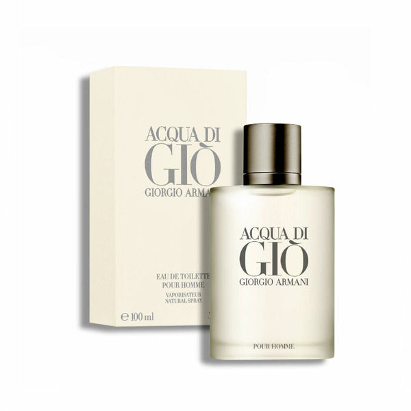 ACQUA DI GIO - EAU DE TOILETTE • GIORGIO ARMANI • 100 ml • Eau de toilette pour homme, vaporisateur spray  Scentia : Parfums et fragrances