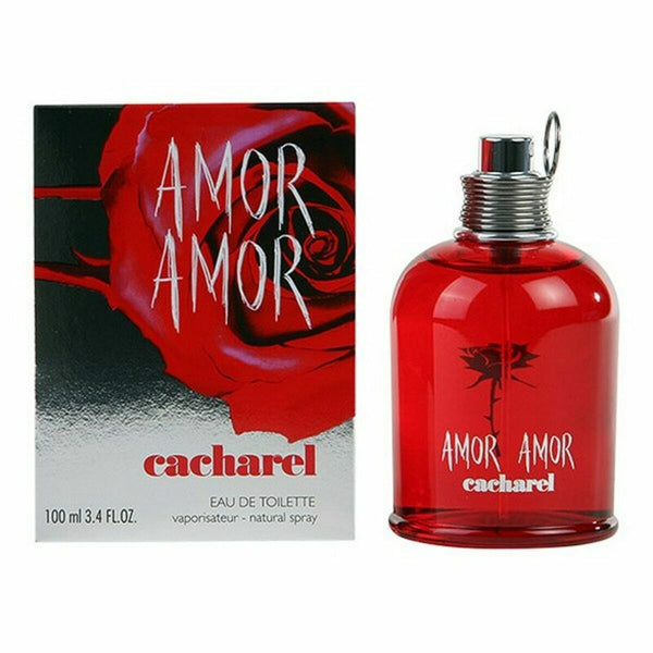 AMOR AMOR - EAU DE TOILETTE • CACHAREL • 100 ml • Eau de toilette pour femme, vaporisateur/natural spray  Scentia : Parfums et fragrances