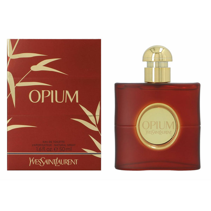 OPIUM EAU DE TOILETTE pour femme • YVES SAINT LAURENT - YSL • 50 ml  Scentia : Parfums et fragrances