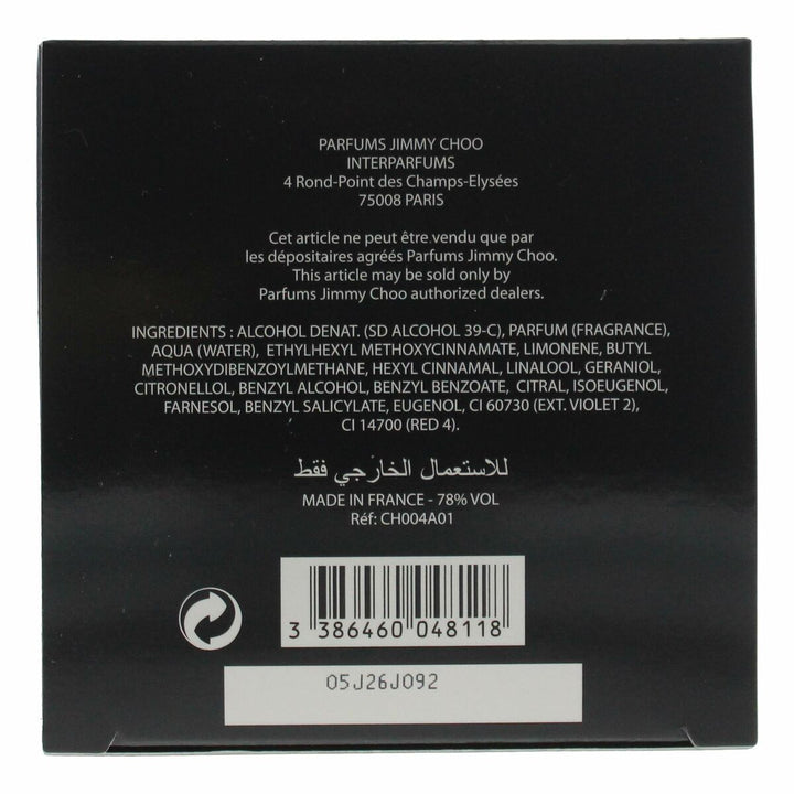 FLASH • JIMMY CHOO • 100 ml • Eau de parfum pour femme  Scentia : Parfums et fragrances