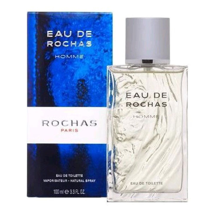 EAU DE ROCHAS HOMME • ROCHAS Paris • 100 ml • Eau de toilette pour homme, vaporisateur/natural spray  Scentia : Parfums et fragrances