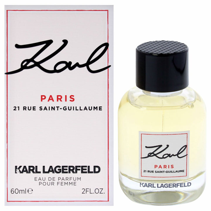 Karl PARIS 21 RUE SAINT-GUILLAUME • KARL LAGERFELD • 60 ml • Eau de parfum pour femme  Scentia : Parfums et fragrances
