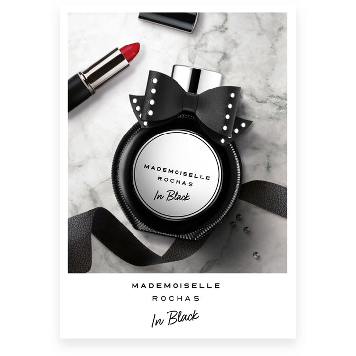 MADEMOISELLE ROCHAS in Black • ROCHAS Paris • 90 ml • Eau de parfum pour femme, vaporisateur/natural spray  Scentia : Parfums et fragrances