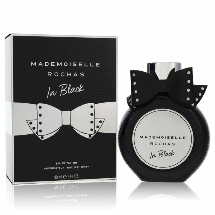 MADEMOISELLE ROCHAS in Black • ROCHAS Paris • 90 ml • Eau de parfum pour femme, vaporisateur/natural spray  Scentia : Parfums et fragrances
