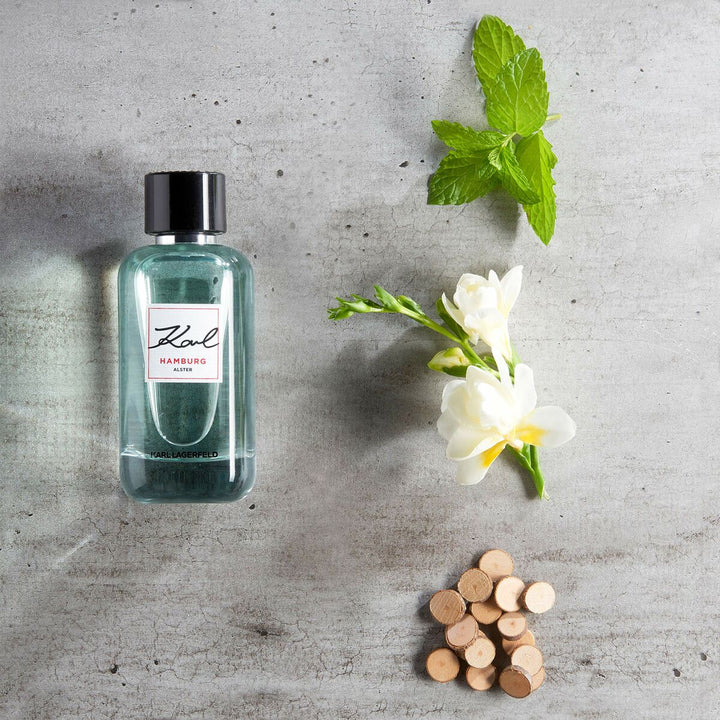 Karl HAMBURG ALSTER • KARL LAGERFELD • 60 ml • Eau de toilette pour homme  Scentia : Parfums et fragrances